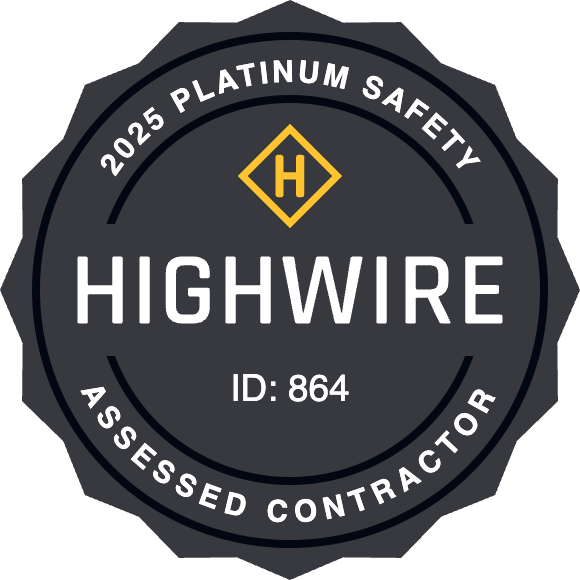 2025 Highwire Platinum Safety Award logo