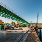 The Omega Morgan millwright team replacing a walkway at terminal 5 in Portland, Oregon.