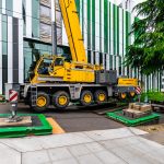 Omega Morgan’s Crane division has their Grove GMK6350L ready for a day’s work.