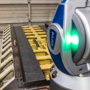 Omega Morgan's metrology crew uses highly advanced laser technology to check dimensions down to the micron scale.